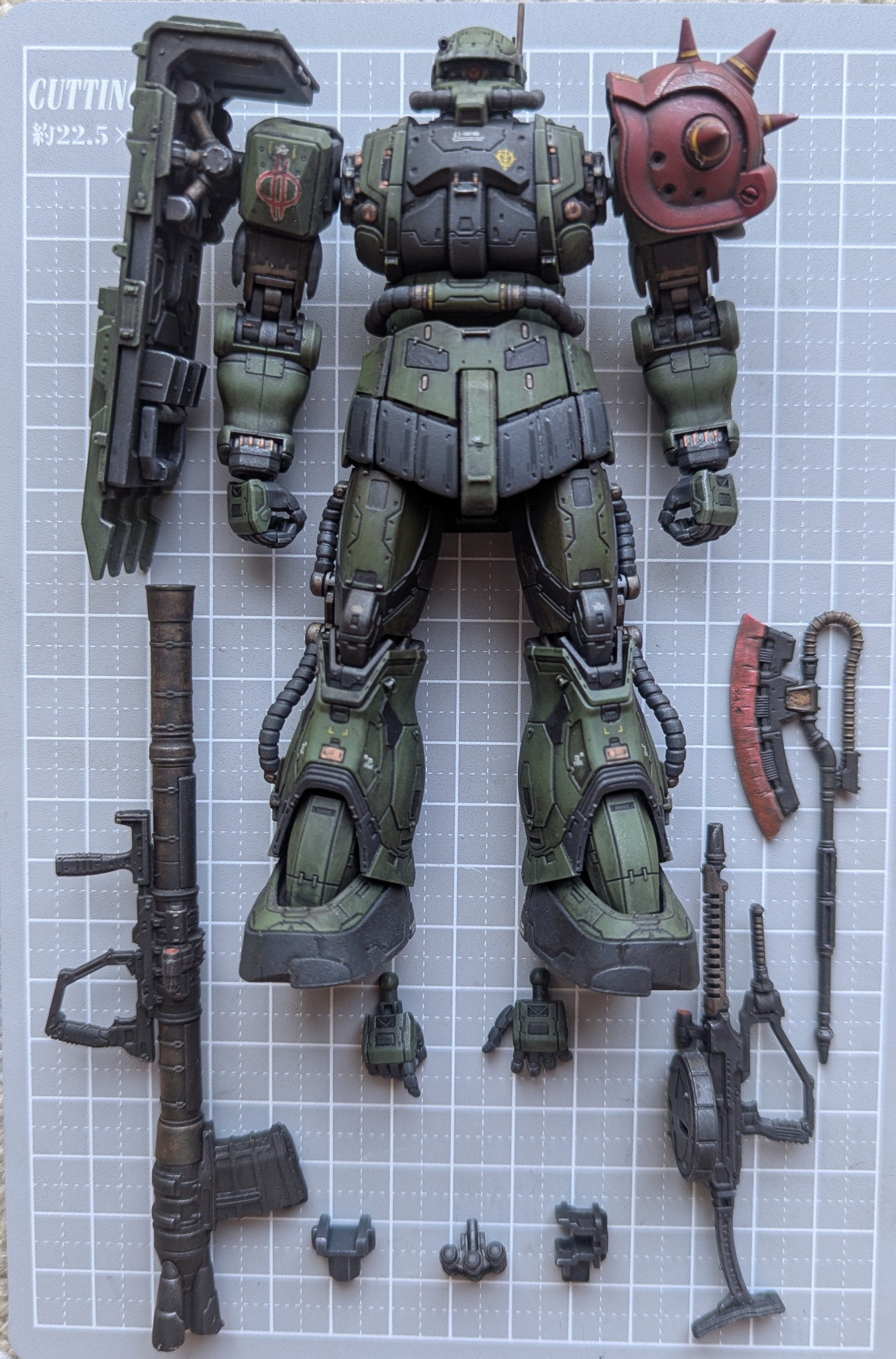 復讐のレクイエム MS-06F ZAKUⅡ TYPE CHUBS｜復讐の老眼卿
