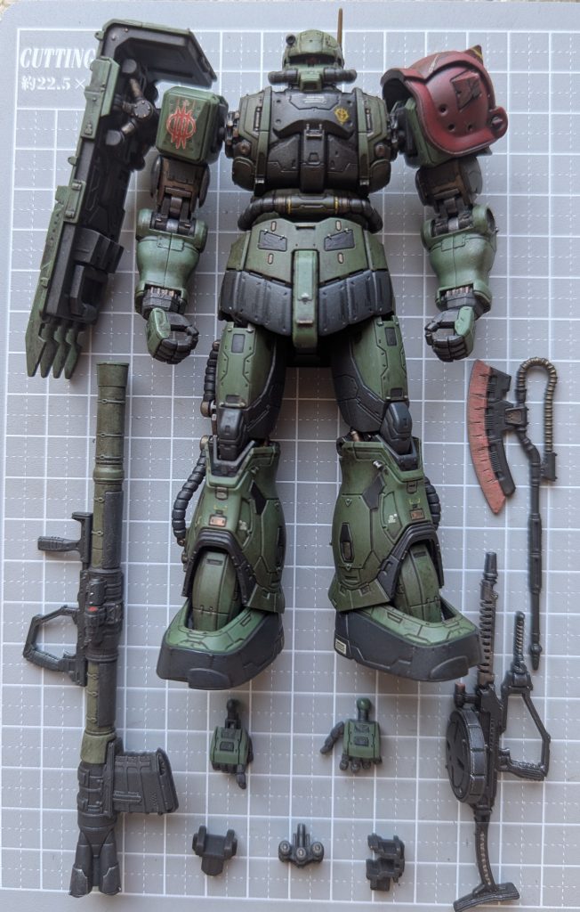 復讐のレクイエム MS-06F ZAKUⅡ TYPE LeSEAN–5枚目/制作者:復讐の老眼卿 -Rōgankyō-