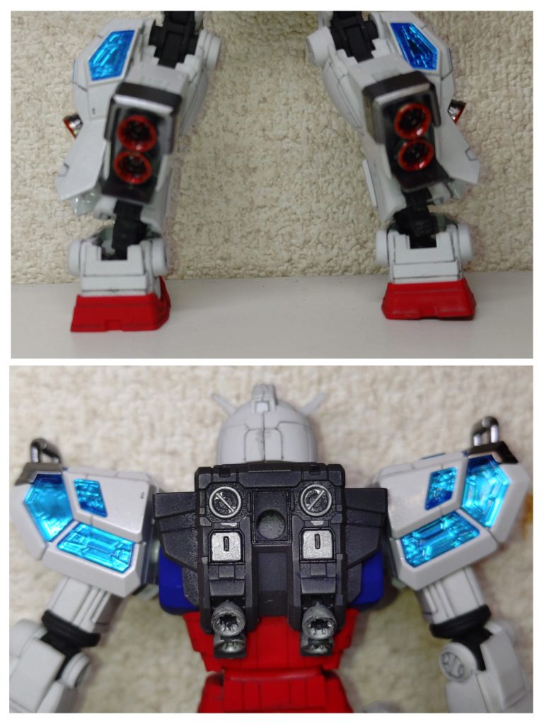 地味に塗り分け。