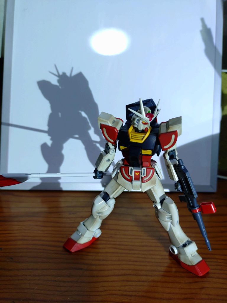 ラーガンダム素組ウェザリング不評ですが結構カッコイイ–2枚目/制作者：kazu78