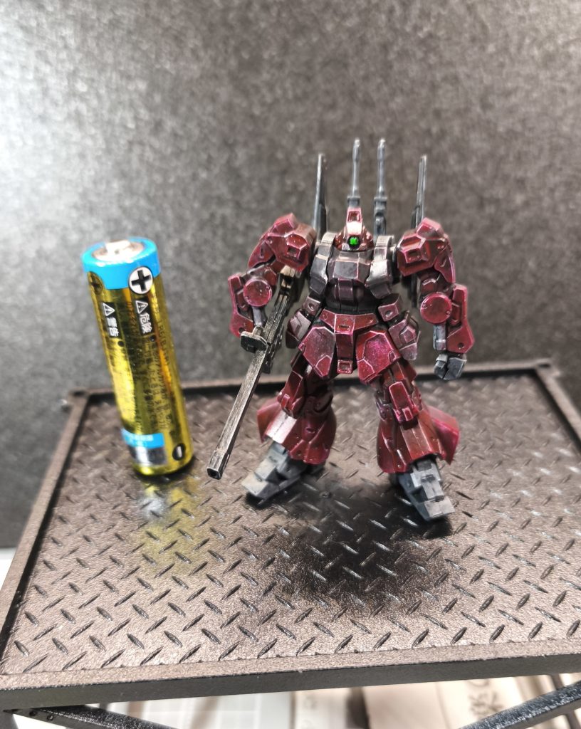 単三乾電池と大きさ比べ