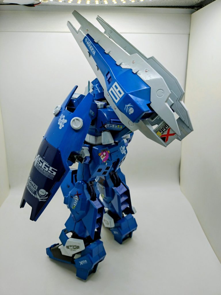 シールドの80のデカールは、Ｆ80ガンレイドのを使ってみました。