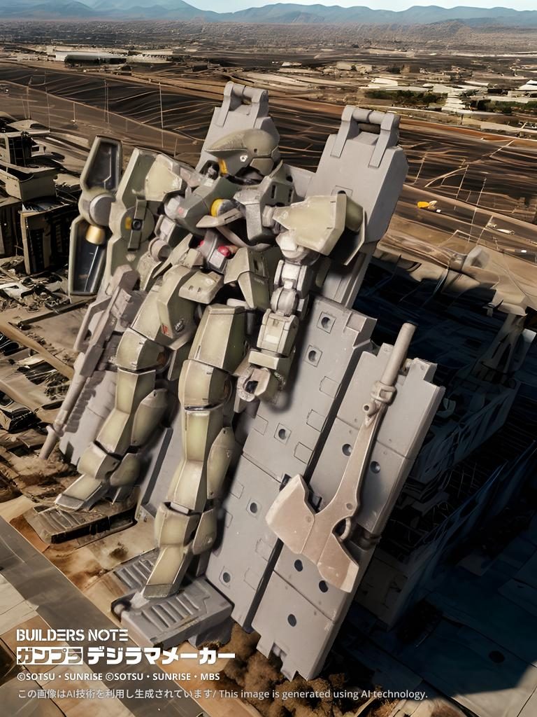 30mmのエグザビークルに搭載してみました!!武器等も固定できて雰囲気出ます✨️