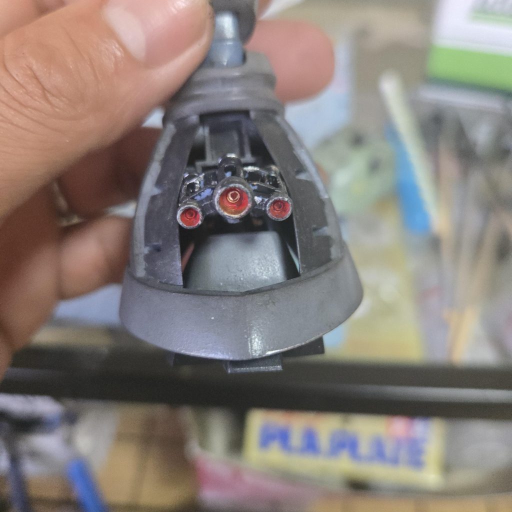 お気に入りポイントを幾つかバーニアの塗り分け頑張りました‼️