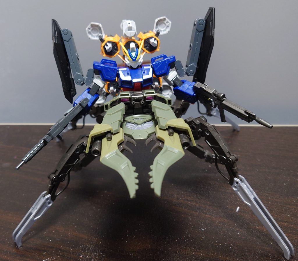 ◎塗装前大きな改造はほとんどなく、接続用の穴を開けたり、接続用の軸を作る程度でいけました。