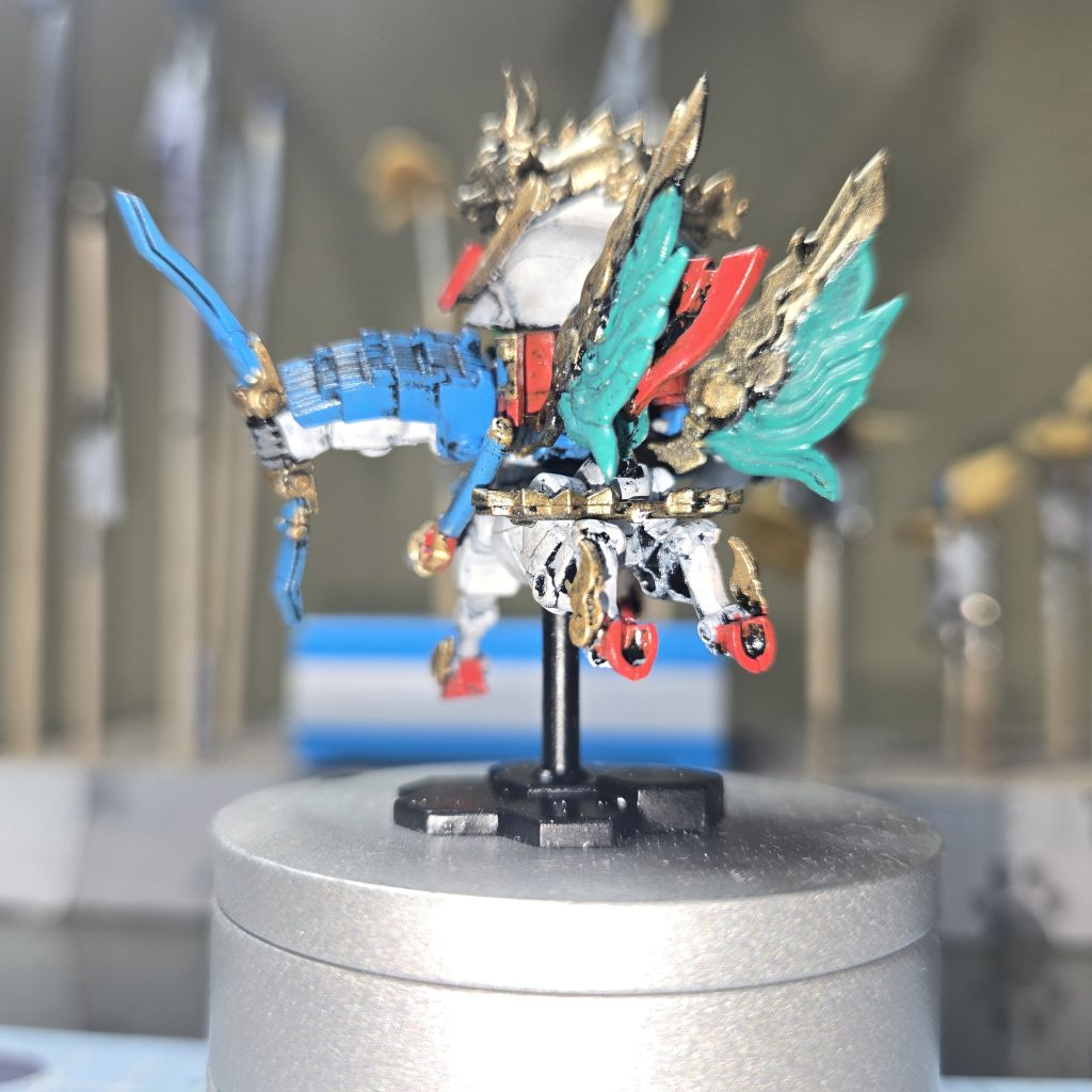 SDには興味無かったのですが(笑)とりあえずハイゴック欲しいなと買ったらコンプリートしてしまった(笑)BANDAIさんの策略にハマってまいました(gundam-kao5)