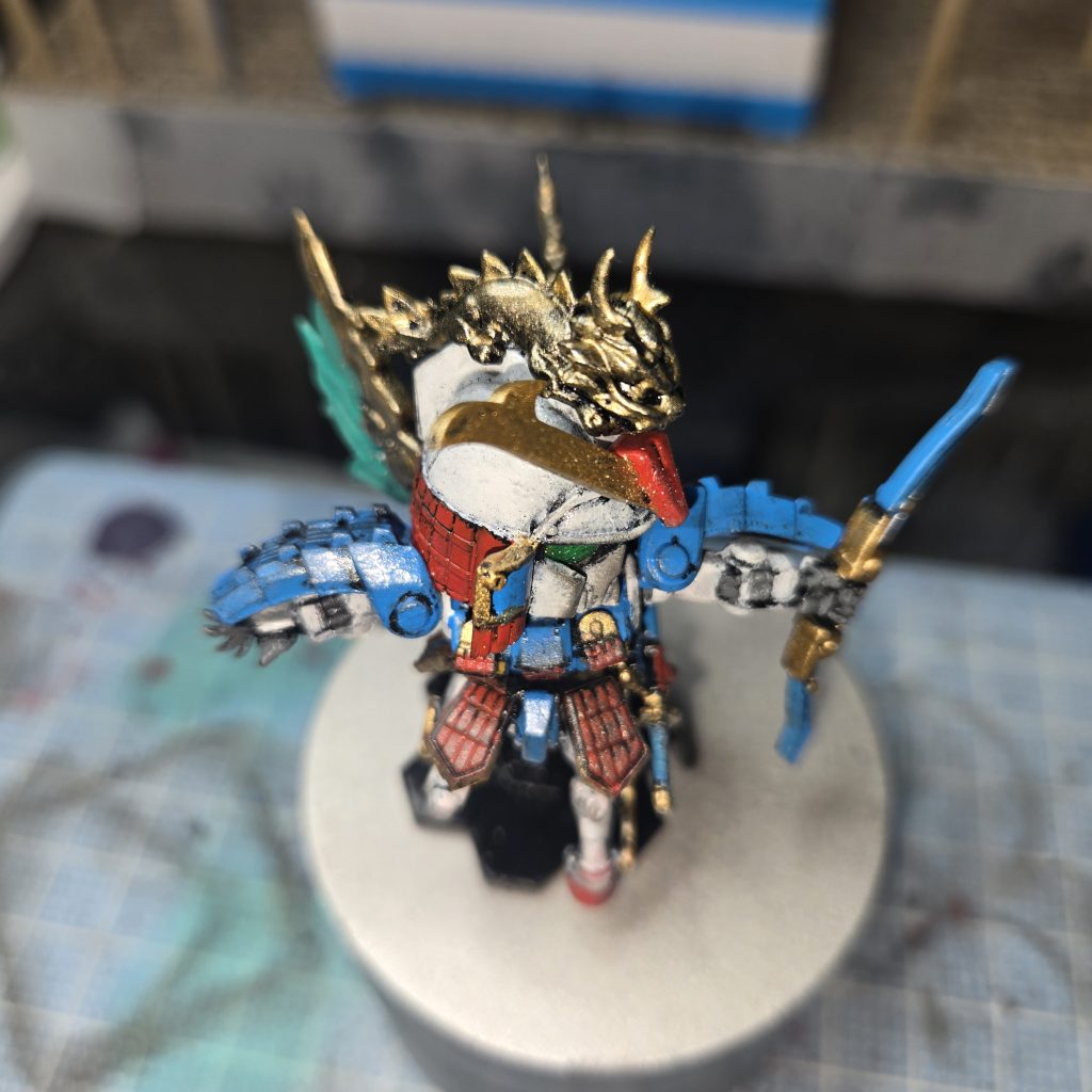 食玩のクオリティー恐るべしです。トサカの獅子？が一番のお気に入りです😊