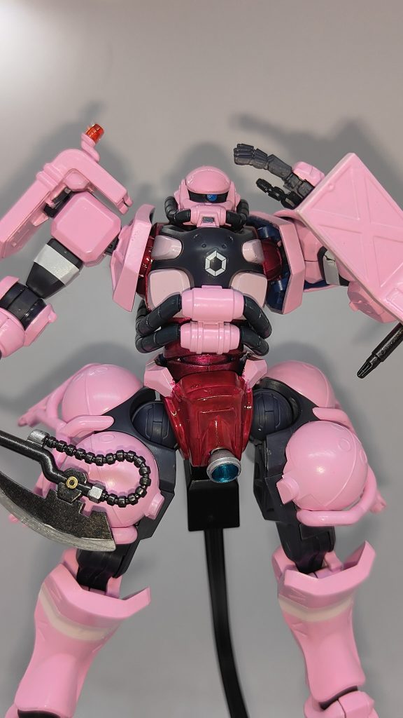 【筆塗り】ライブザク風味軍警ザク–3枚目/制作者：HNK55SK