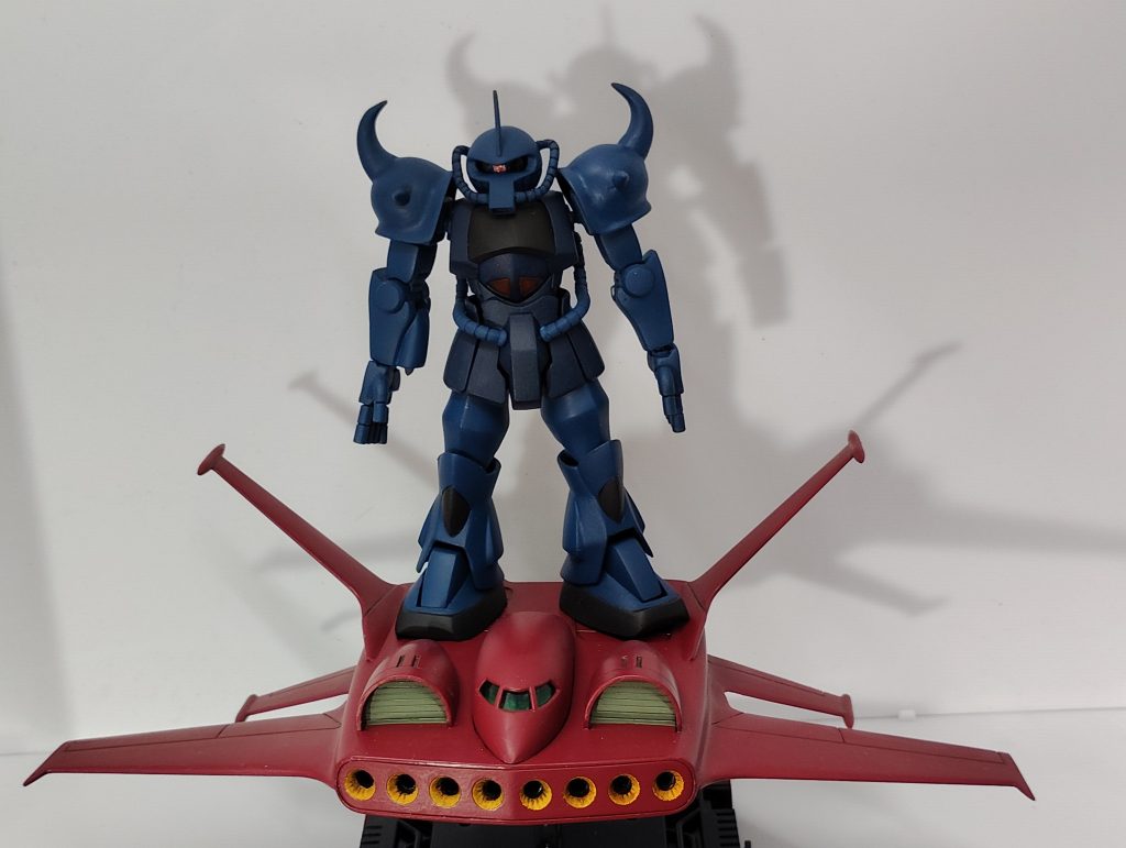 足中とドダイに磁石を入れてますので、安定の搭乗