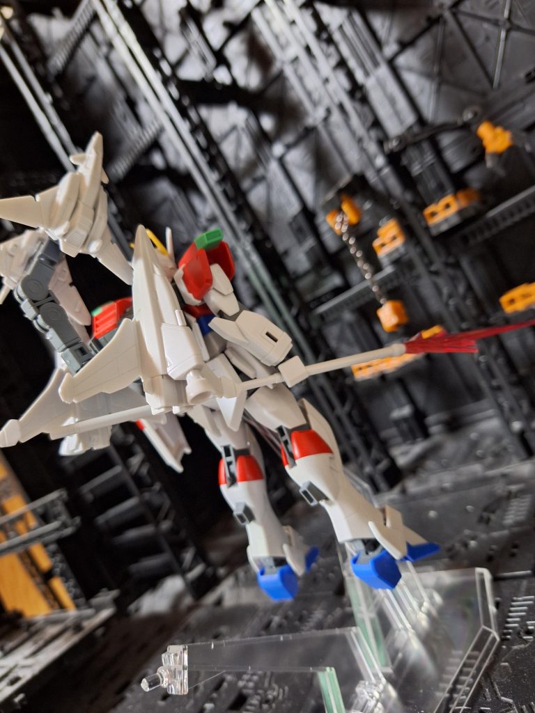 これをドラグーンとして、ドラグーンインパルスがいいのではないかと思い背負わせたところよいではないかとなりました😄