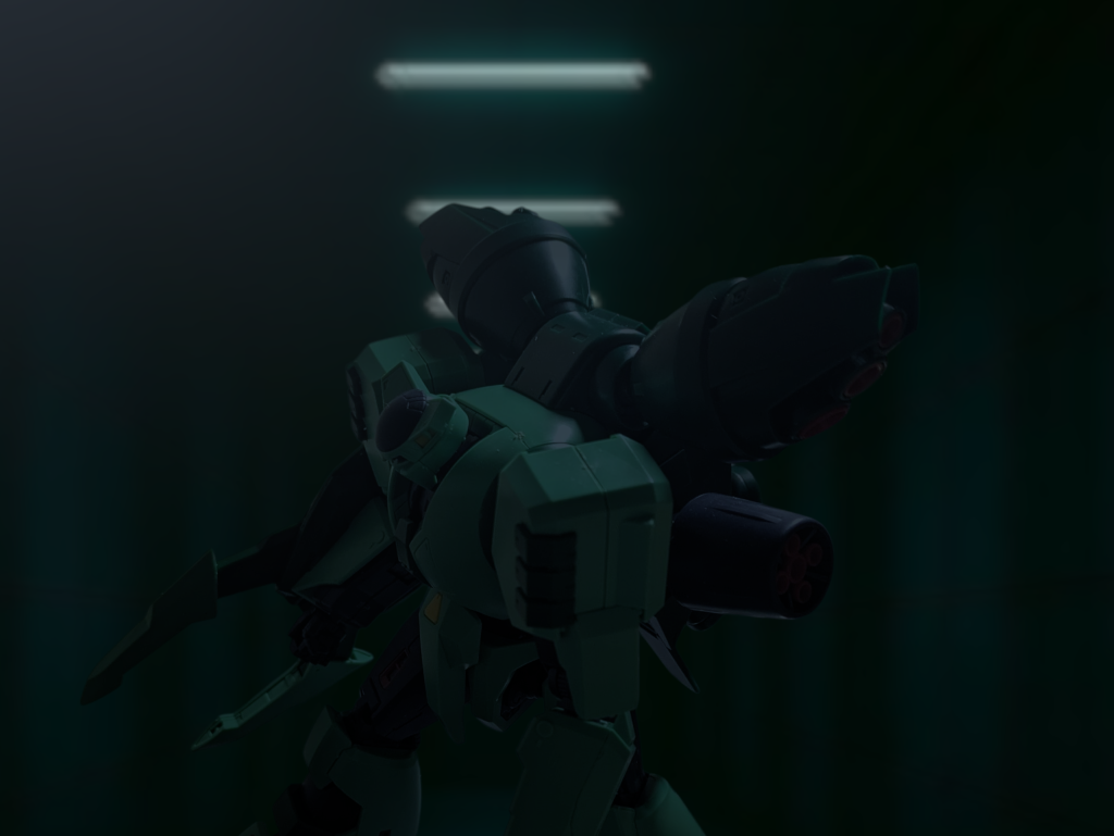 ルナ:おや〜?見たことないやついるじゃん。ルナはその機体に斬りかかる。