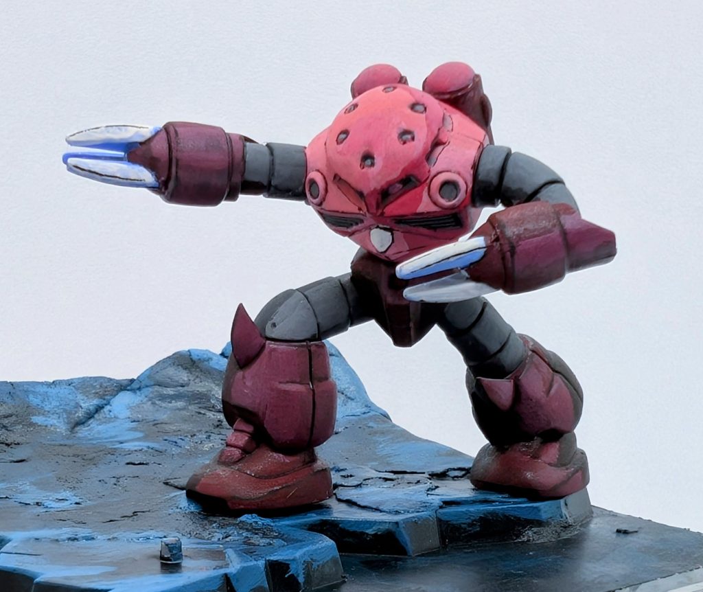 シャアが最もカッコいい瞬間ですが、このあとアムロにボコられ完全に立場が逆転してしまいました。