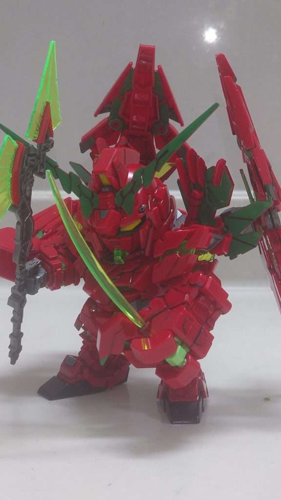 近接装備!体型+装備もりもりで動きがとりにくいです(gundam-kao9)