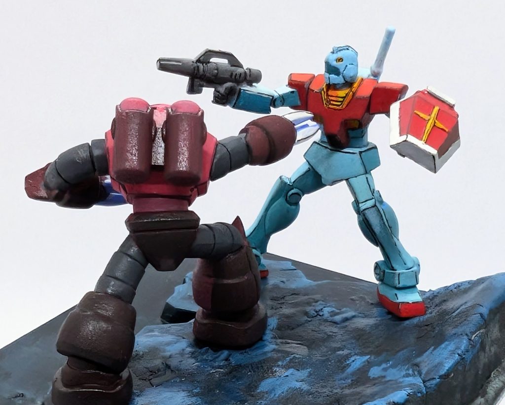 チョコサプ　シャア専用ズゴックとジムの、あのシーン–6枚目/制作者：Garak