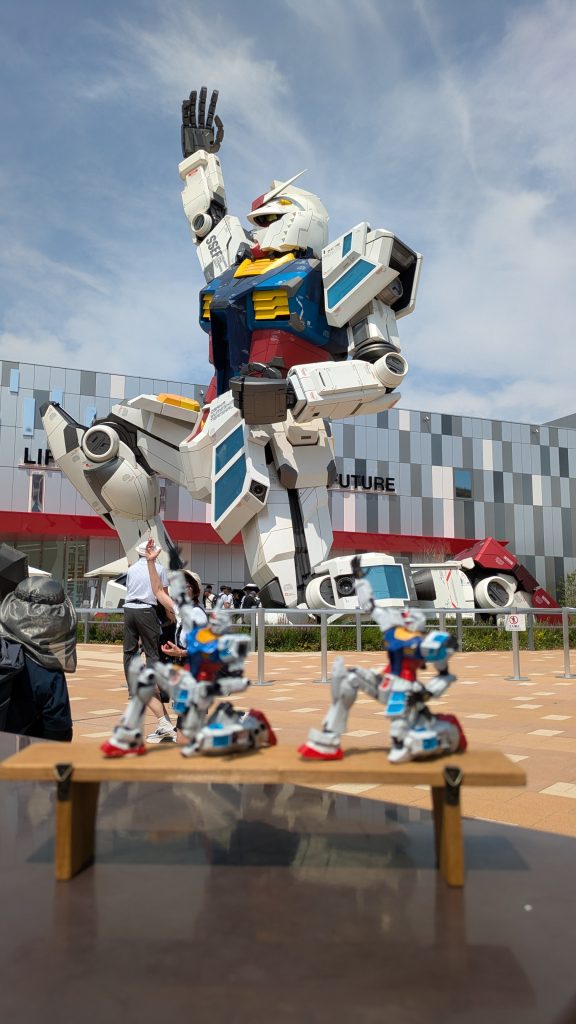 同じことを考えている方と遭遇したので並べて撮影 ピントが後ろにあってしまった