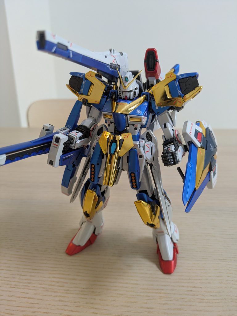 V2アサルトバスターガンダム　Ver. Ka　チタニウムフィニッシュ–3枚目/制作者：しろいるか