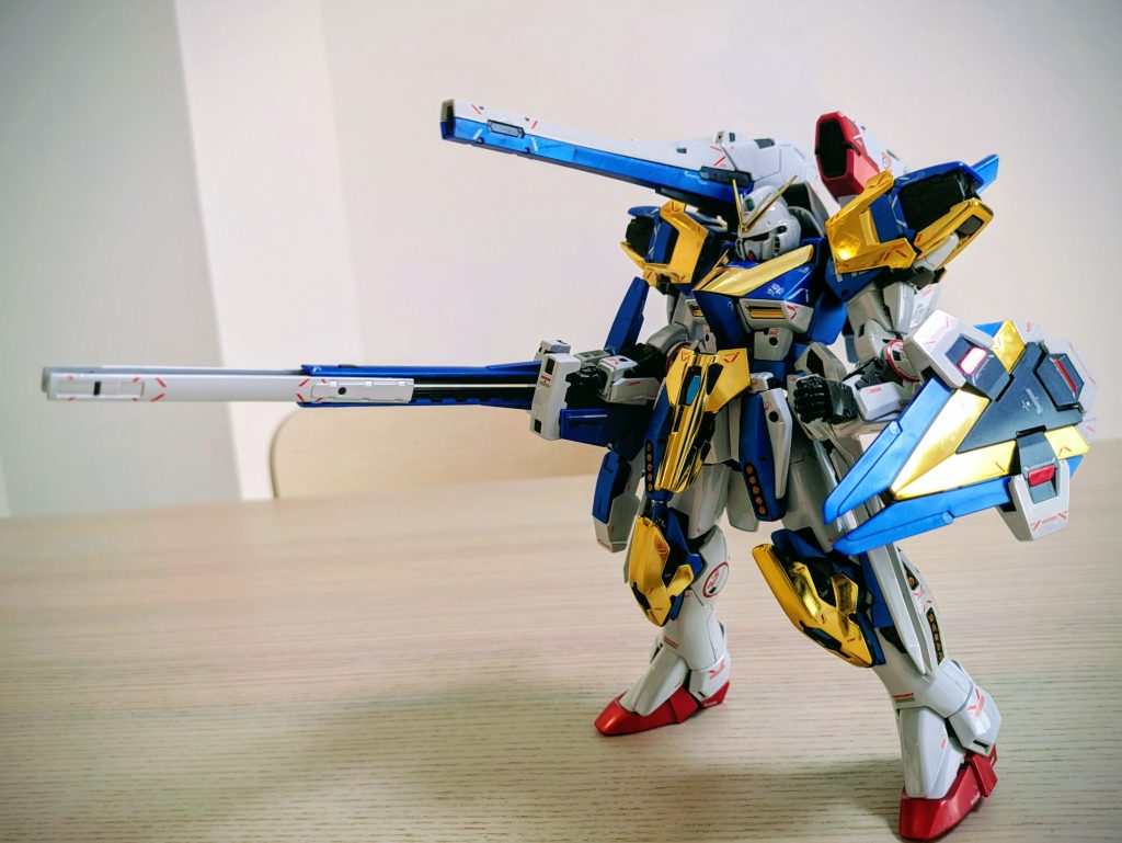 V2アサルトバスターガンダム　Ver. Ka　チタニウムフィニッシュ–4枚目/制作者：しろいるか