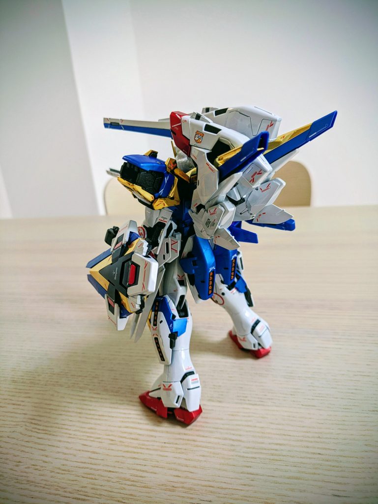 V2アサルトバスターガンダム　Ver. Ka　チタニウムフィニッシュ–5枚目/制作者：しろいるか