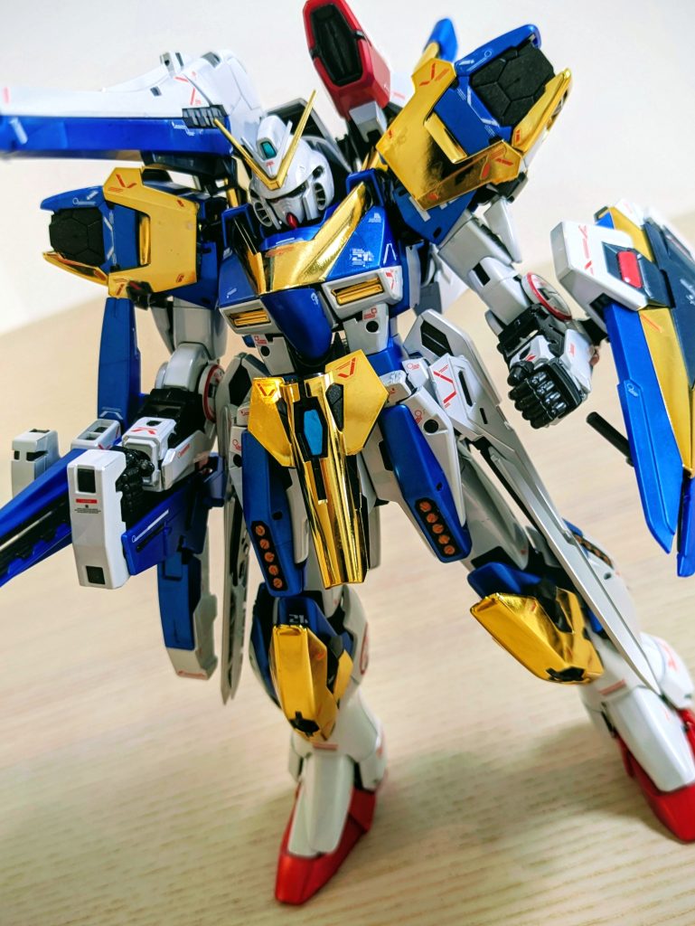 V2アサルトバスターガンダム　Ver. Ka　チタニウムフィニッシュ–2枚目/制作者：しろいるか