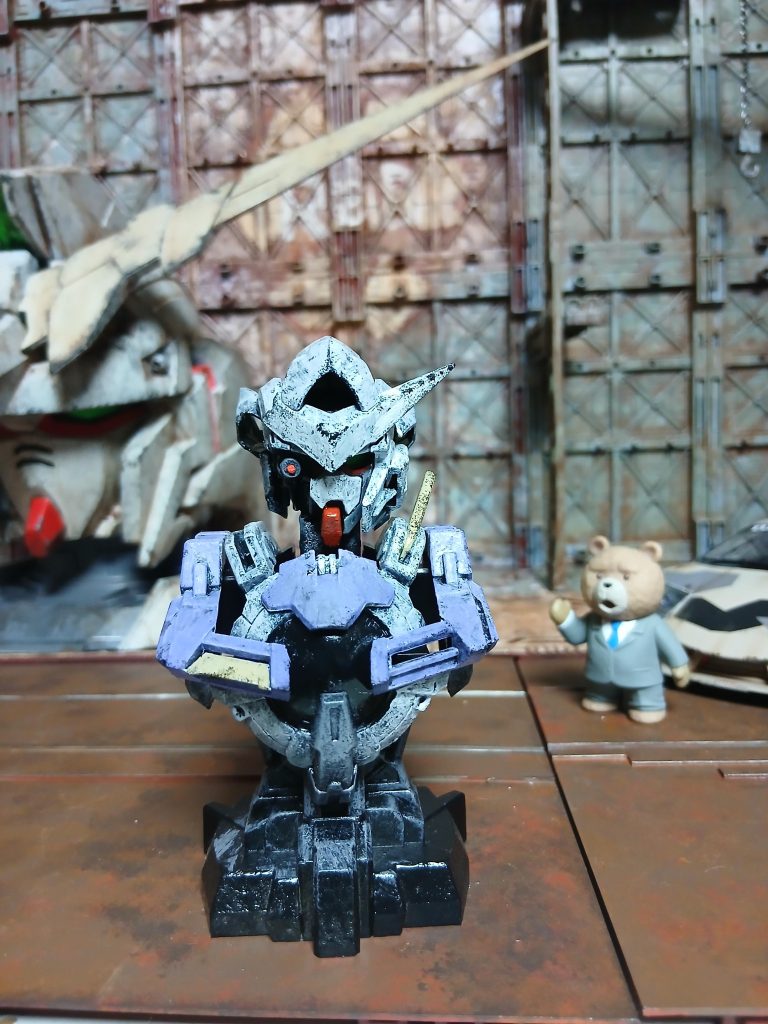 やっぱやりたくなるエクシアリペア。これもクリア外装です。