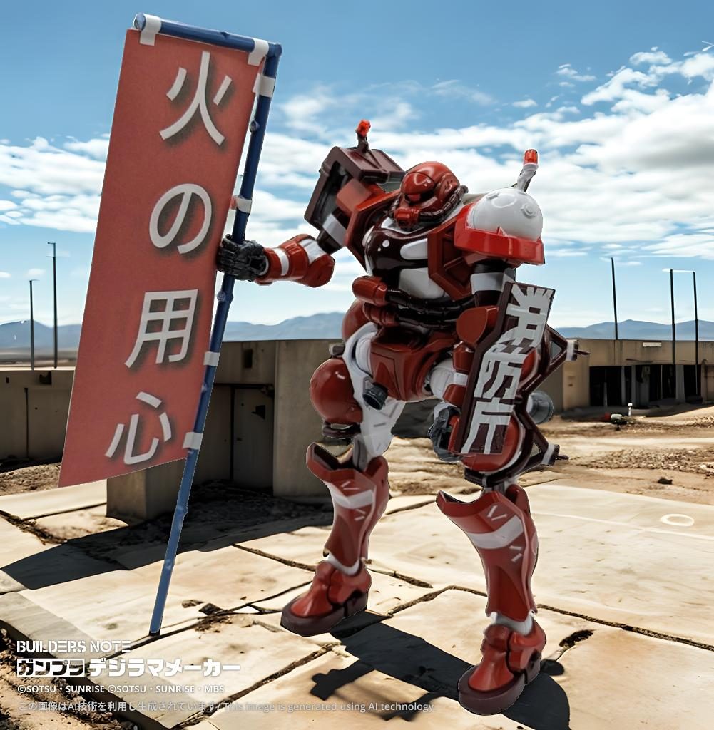 FIRE.DEPT ザク–9枚目/制作者：おかじぃ