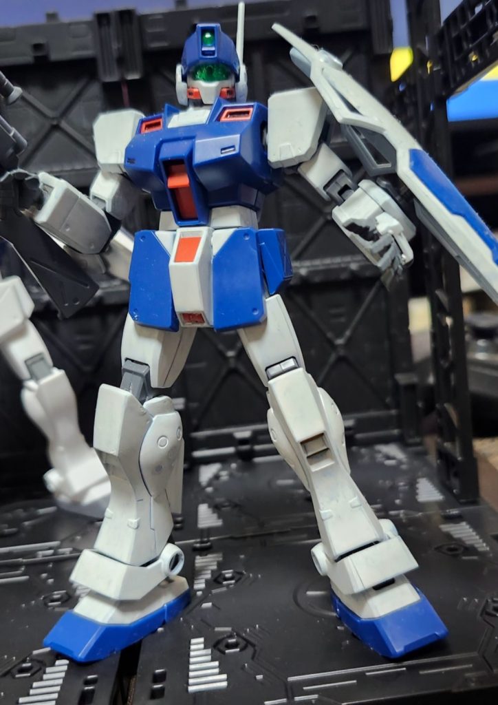 ジムスナイパー２　白く塗装