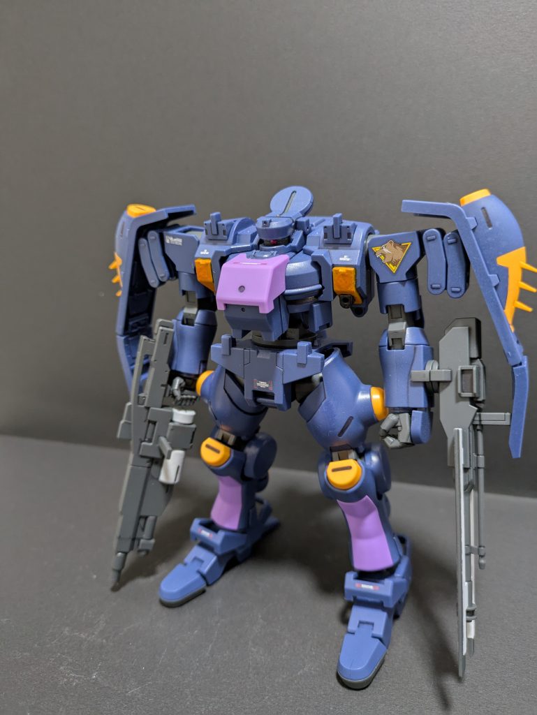 部分塗装、つや消し仕上げです