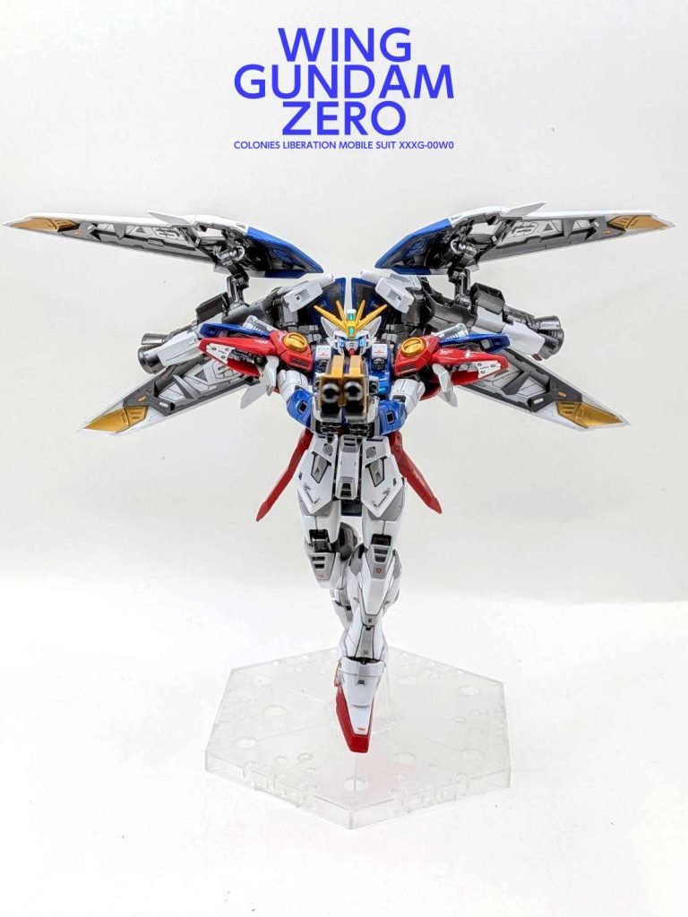 RG ウイングガンダムゼロ ギブバース–3枚目/制作者：しうまい