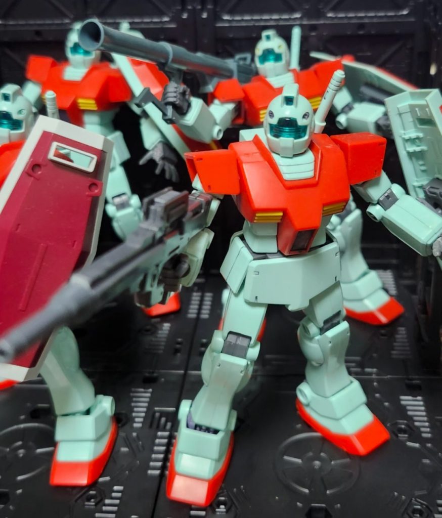 墨入れと部分塗装