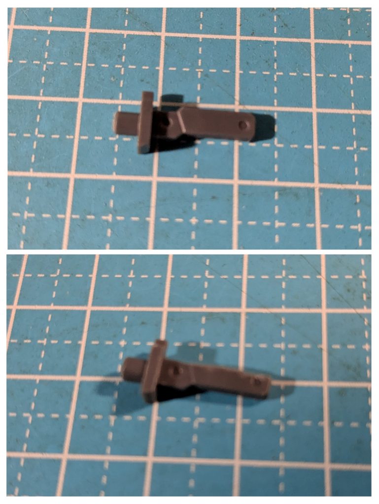 持ち手部分は少し削ると持たせることが出来ます。