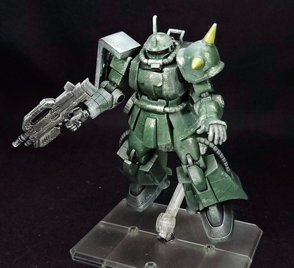 ジャンク再生 高機動型ザクII–3枚目/制作者：塗装狂主任