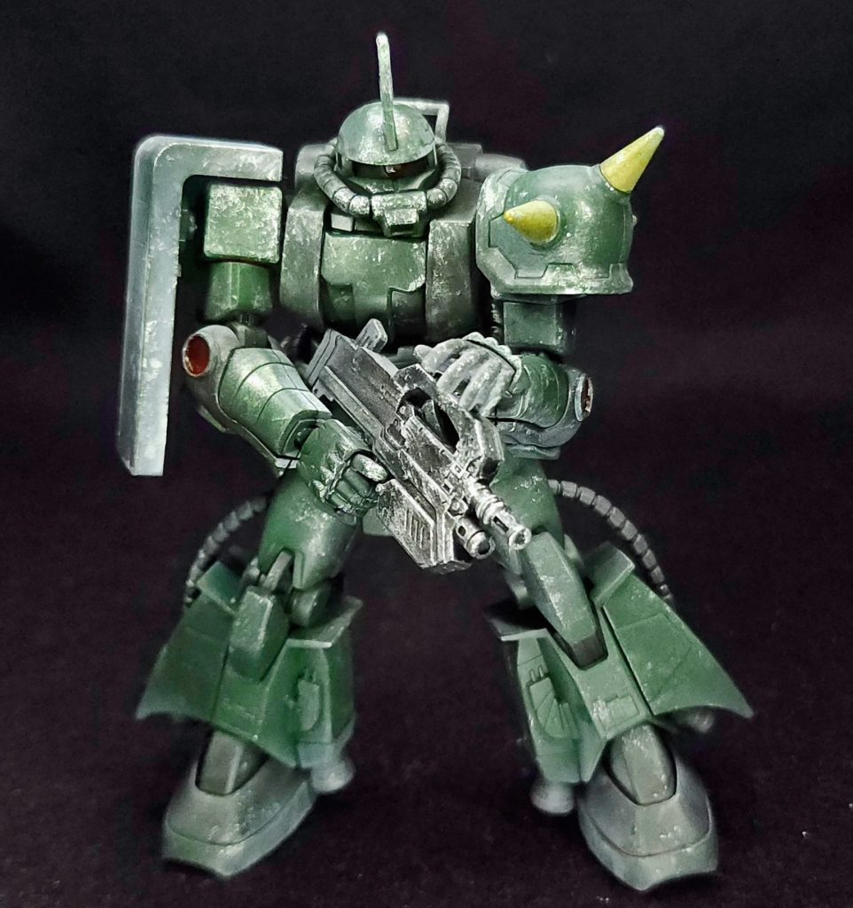 ジャンク再生 高機動型ザクII–2枚目/制作者：塗装狂主任