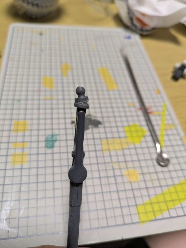 先輩方の知恵も拝借してます、手軽に顎が引けます