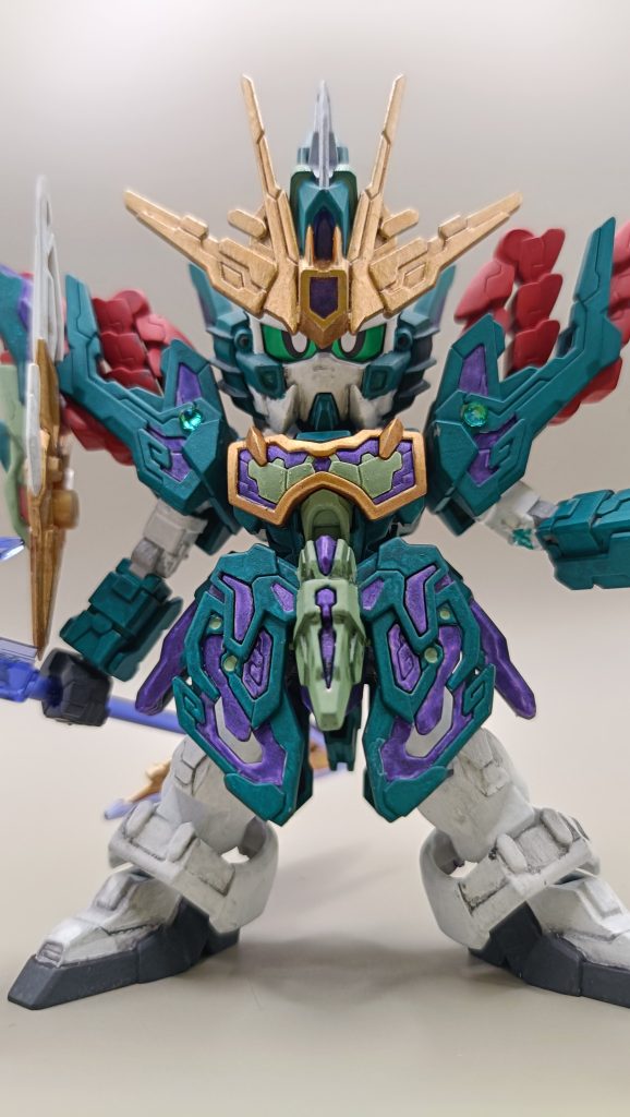 筆塗りのムラを何とかしようと試行錯誤の結果、表面がガサガサになってしまいました。