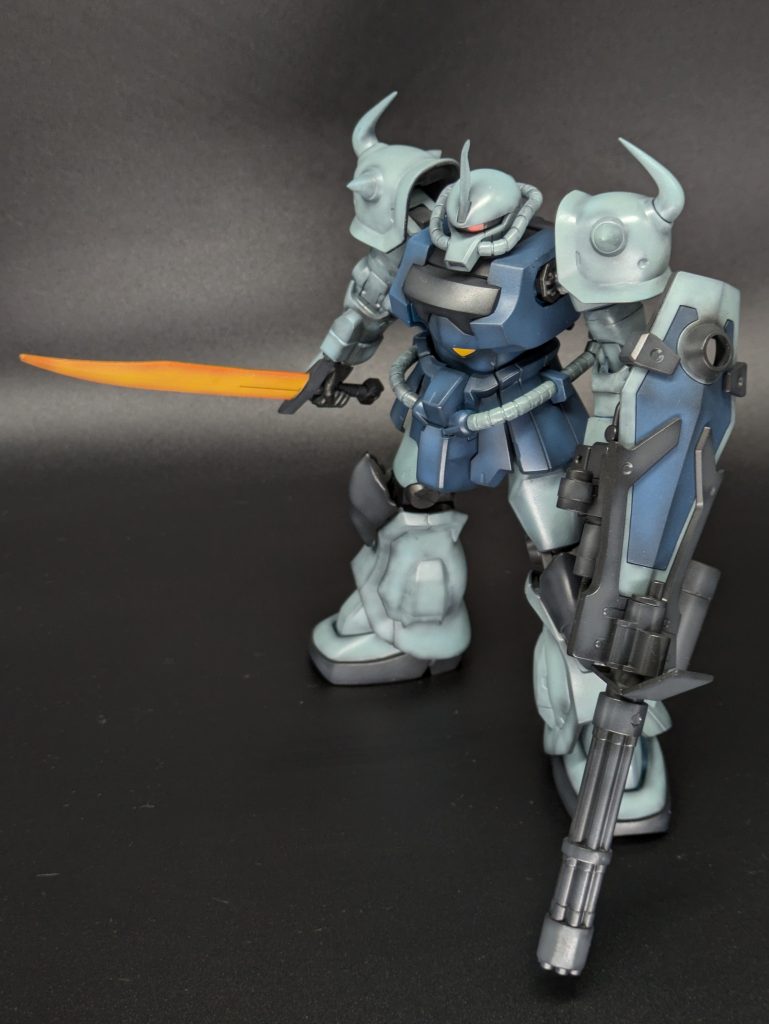 で完成パシャリのモデグラ風俯瞰。