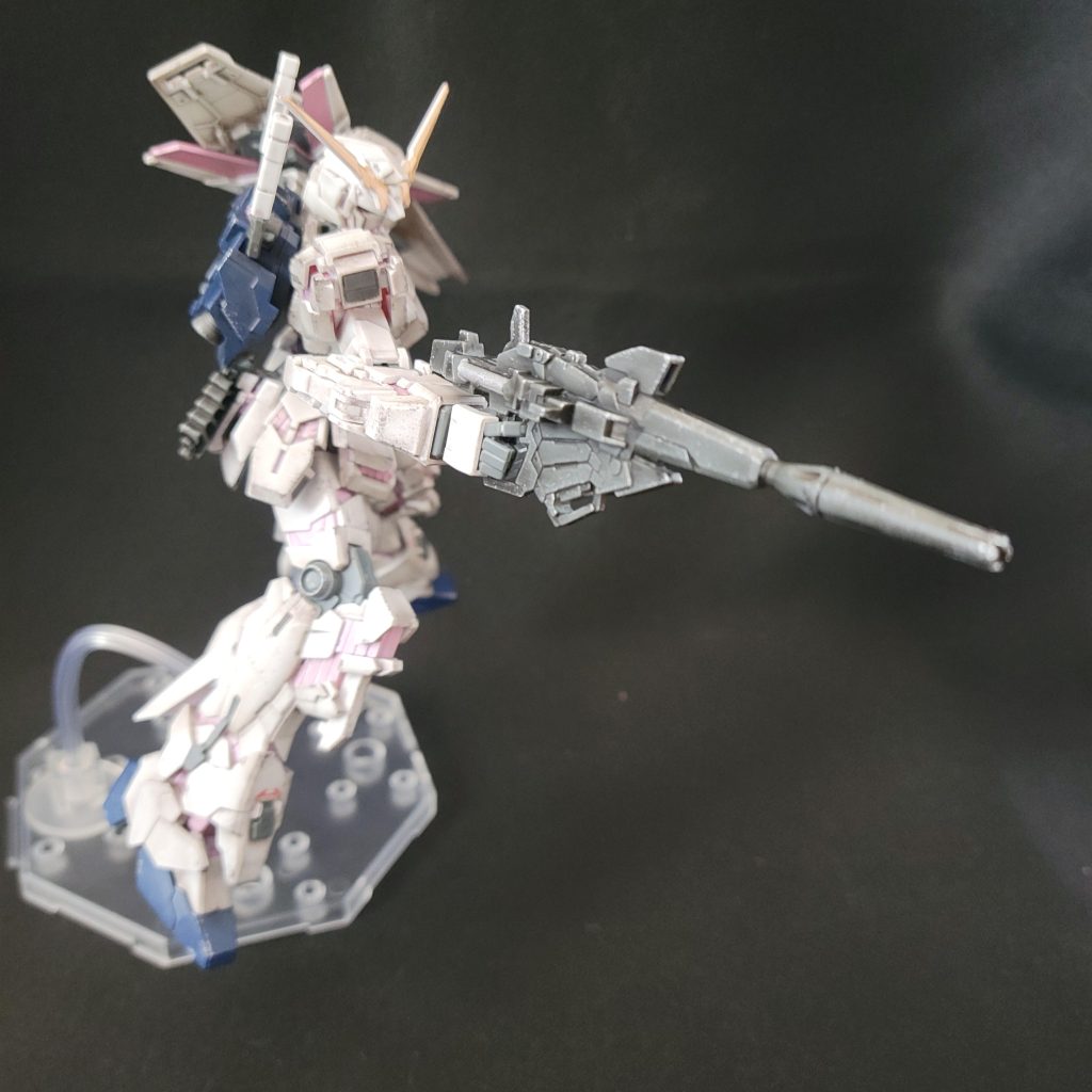 ビームマグナムも使用感出すために汚しましたこのロマン砲は良いですね、形、威力、刺さります