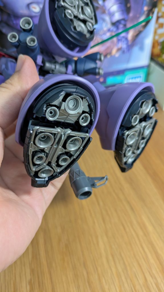 バーニア色分けしたなぁ