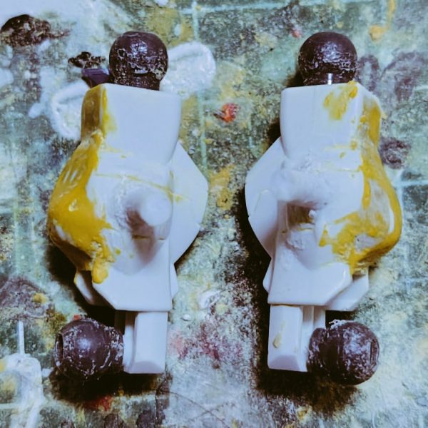 合体用の腕パーツ完成。ウイングゼロの脚にジョイント軸も追加。頭部パーツも作成中。（3枚目）