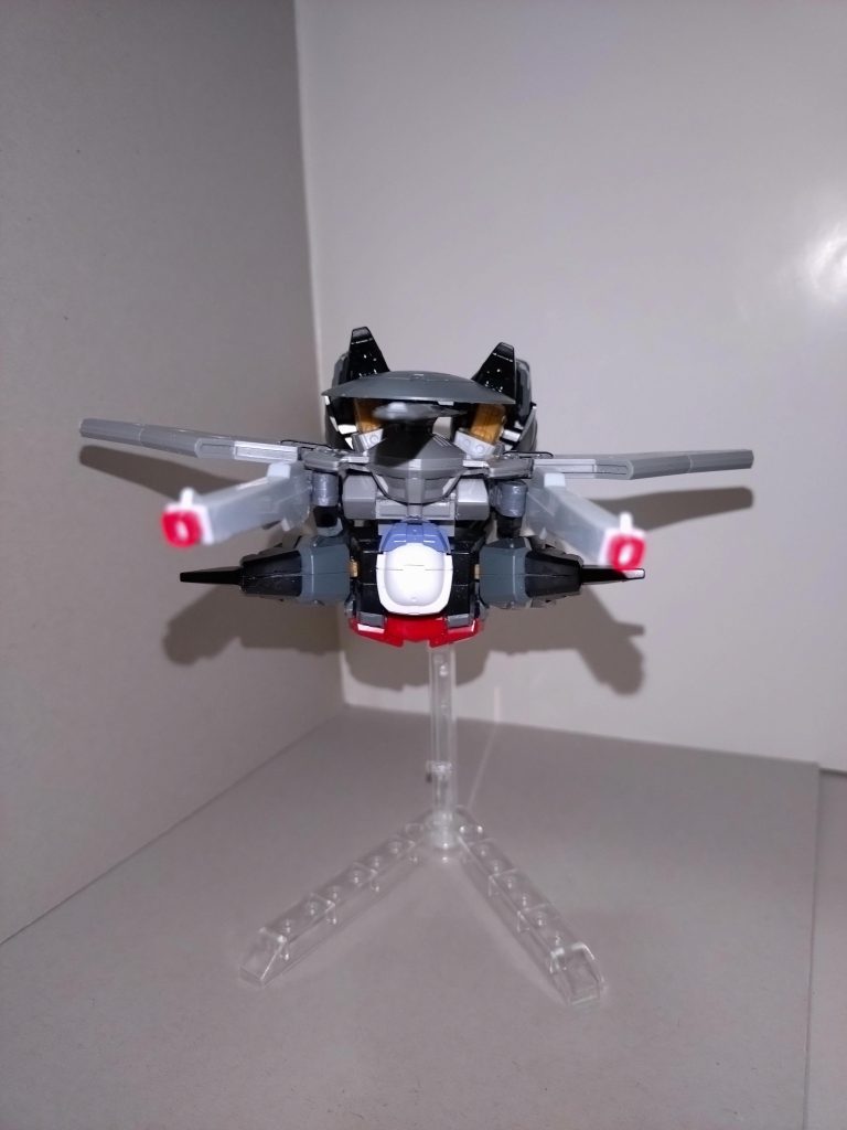 【MA形態 烏摩妃之型】主に宇宙空間で飛行する際の姿。