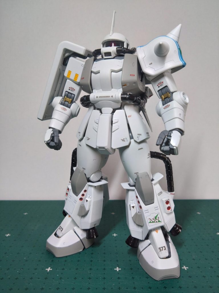 素組改造無しのスプレー缶塗装仕上げデカールは、全て水転写式にして半艶クリアーでオーバーコートしてます