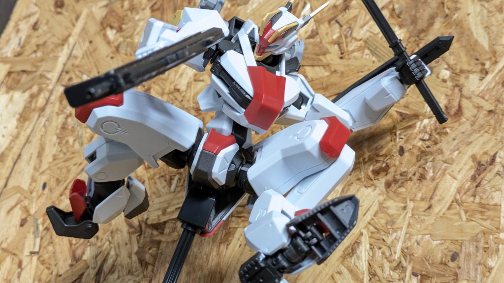 作品名：<p>阪神優勝したのでジョーシン物色しに行ったら、境界戦機のキットが売れなさすぎて安売りしてたので、なんとなく買って作ってみました🙋🏻 ガンプラと全然違う構造でガンプラよりもめちゃくちゃ動きます！可動域すごい🤩これはこれで面白 […]</p>
