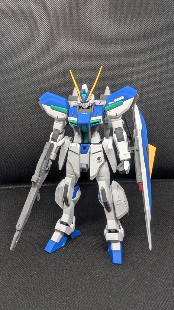 駐機状態は先達たちの方法をまねて。