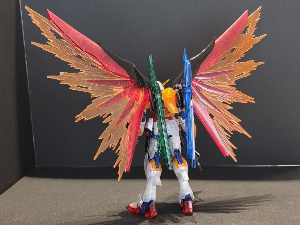 ガンベ限定というのに吊られて買ってはみたものの、もうこの先クリアカラーを好んで買うことはないかな、と。