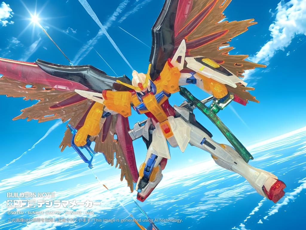 キットはガンダムベースで売ってたガンベ限定アイテムのクリアカラー。クリアカラーなので当初は素組みの予定だったが、ゲートやヒケ、ライン消し処理をしてるうちに結果同色クリアで塗装することに。