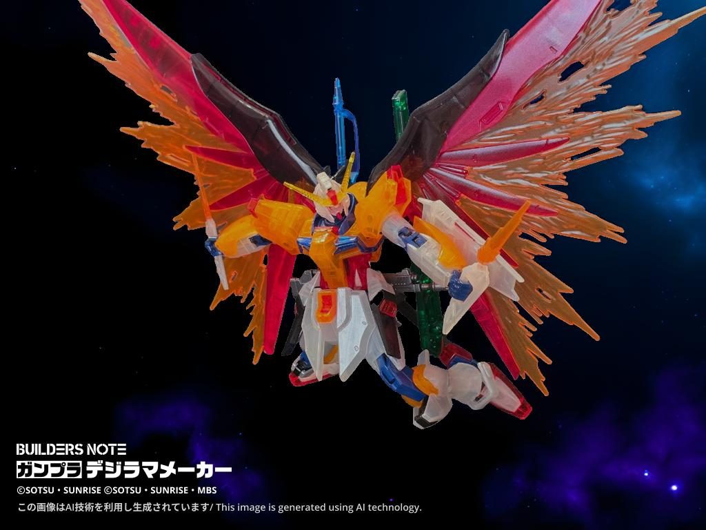 白はパールホワイト、グレーはスモークグレー、赤、青、緑、オレンジ、黄色はそれぞれのクリアカラーを筆塗りで。結果つやつやのテカテカになったので結果オーライ。間接や手、首回りは成型色のグレーからインディブルーにしてオレンジとのコントラストを強調してみた。