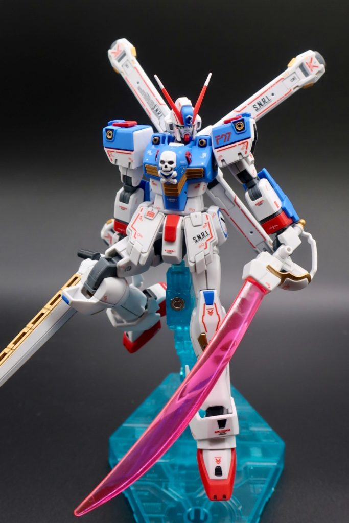 部分塗装、スミ入れ、デカール、トップコートをして完成です。 次はF91と迷いましたがX1フルクロスに取りかかります!