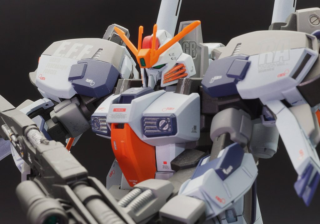 HG Sガンダム全塗装(プロトタイプカラー)–5枚目/制作者:あるむ