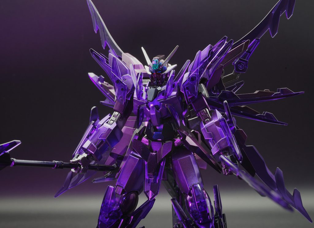 HGBF トランジェントガンダムグレイシャー メタリック塗装–2枚目/制作者:あるむ