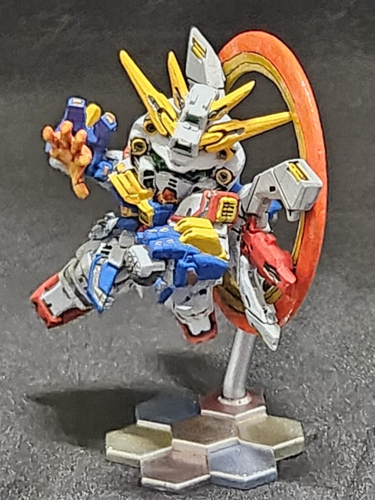 アーティファクトよりも作りやすくて塗りやすい(*^^*)そんな印象です！個人的には、SDと言ったらパッチリおめめと言う感じなので頑張って描き込みました💦