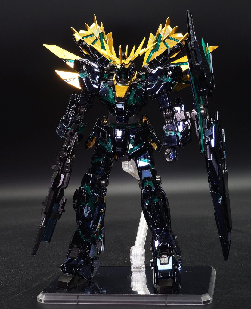 RG バンシィ・ノルン (最終決戦仕様) [スペシャルコーティング]部分塗装–3枚目/制作者：あるむ